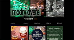 Desktop Screenshot of modrydvere.cz