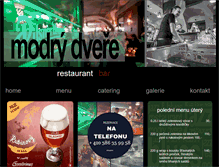 Tablet Screenshot of modrydvere.cz